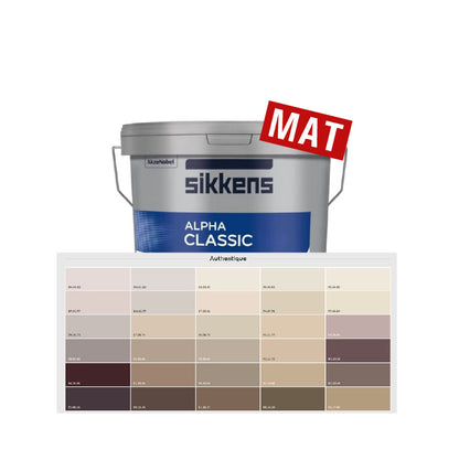Peinture Mat - Couleurs Authentique