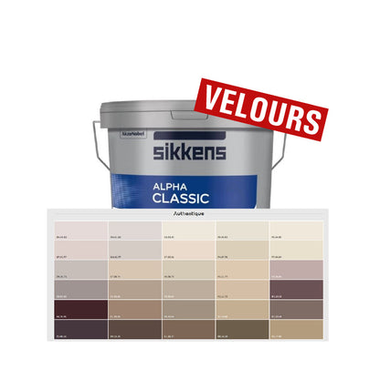 Peinture Velours - Couleurs Authentique