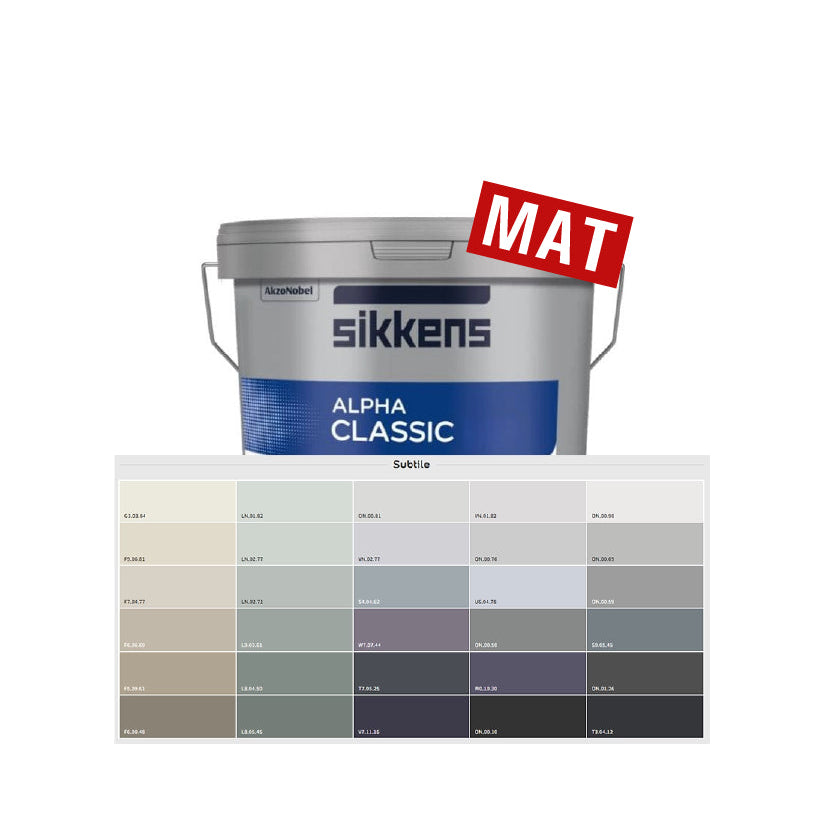 Peinture Mat - Couleurs Subtile