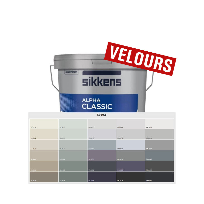 Peinture Velours - Couleurs Subtile